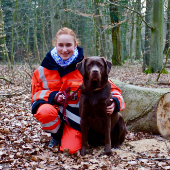 Amrei mit Emma